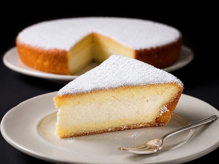 Tarta de ricotta artesanal